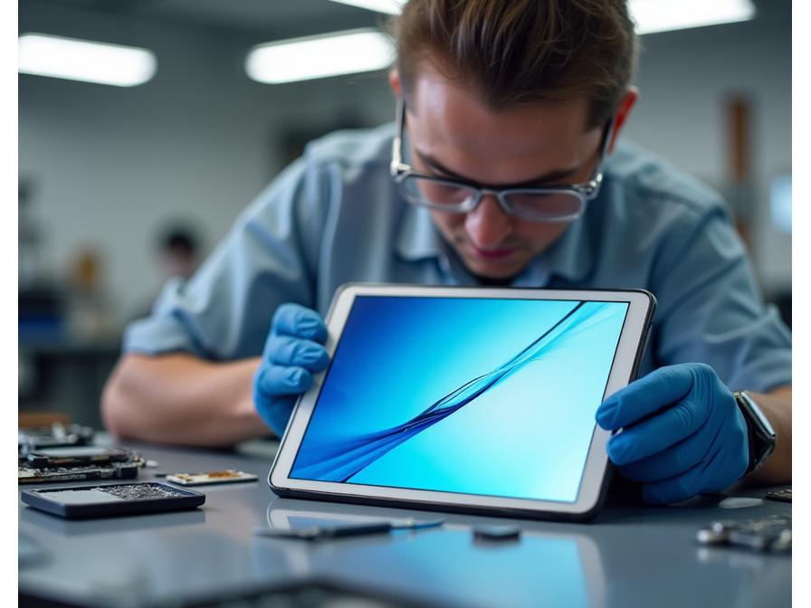 Bengkel pembaikan tablet Samsung dengan teknisyen profesional